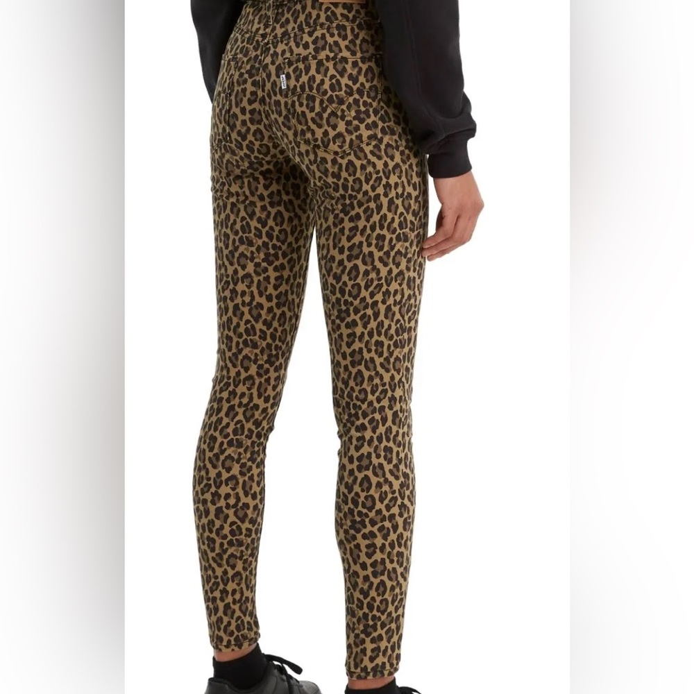 Levi’s 720 High Rise Super Skinny Cheetah Print Jeans